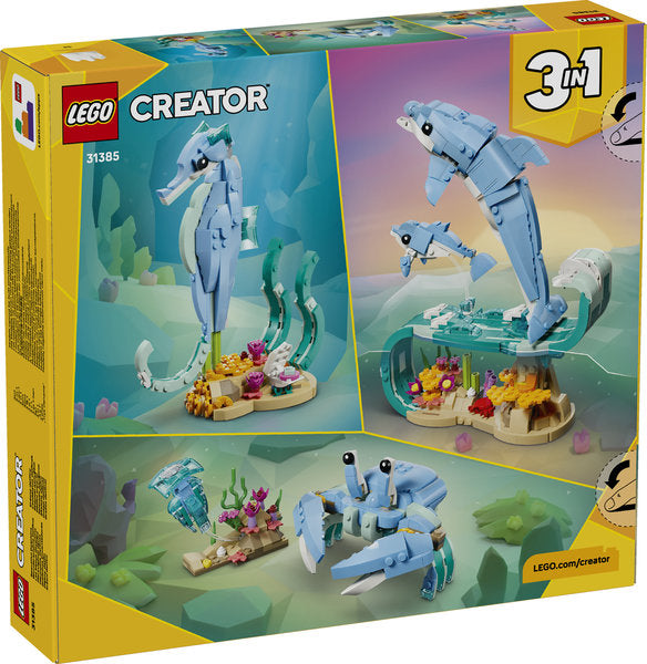 LEGO Creator 31385 animali marini: meravigliosi delfini