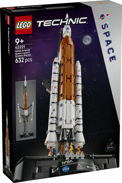 LEGO Technic 42221 sistema di lancio spaziale razzo nasa artemis
