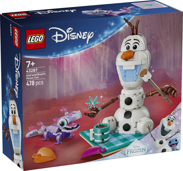 LEGO Disney Princess 43287 il divertente picnic di olaf e bruni