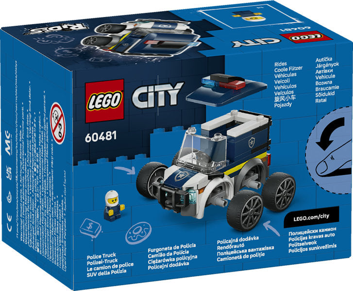 LEGO City 60481 veicoli suv della polizia