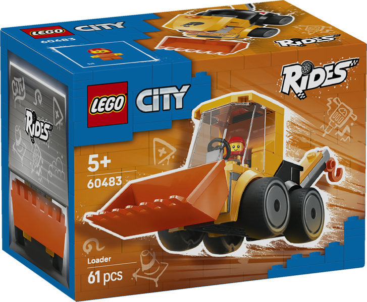 LEGO City 60483 veicoli ruspa da cantiere
