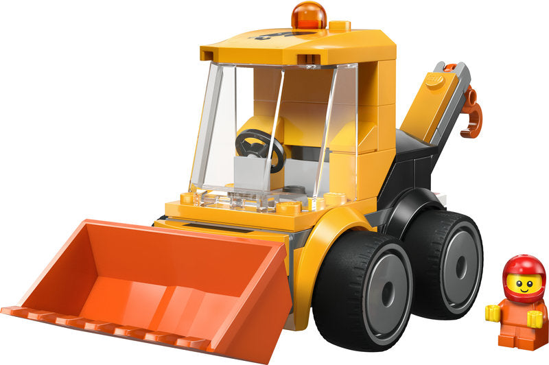 LEGO City 60483 veicoli ruspa da cantiere