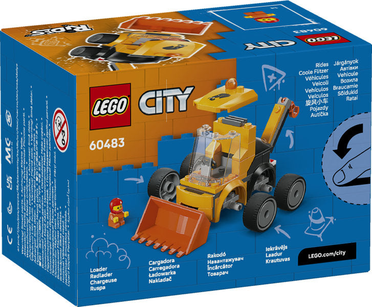LEGO City 60483 veicoli ruspa da cantiere