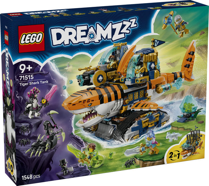 LEGO Dreamzzz 71515 carro-squalo tigre
