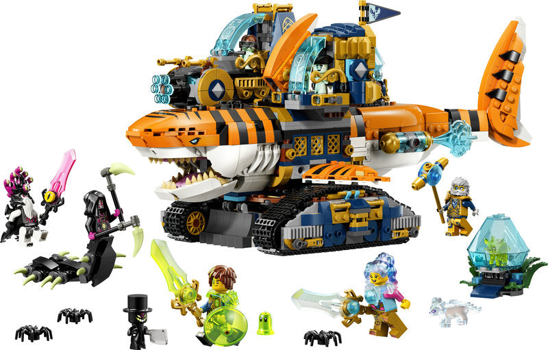 LEGO Dreamzzz 71515 carro-squalo tigre