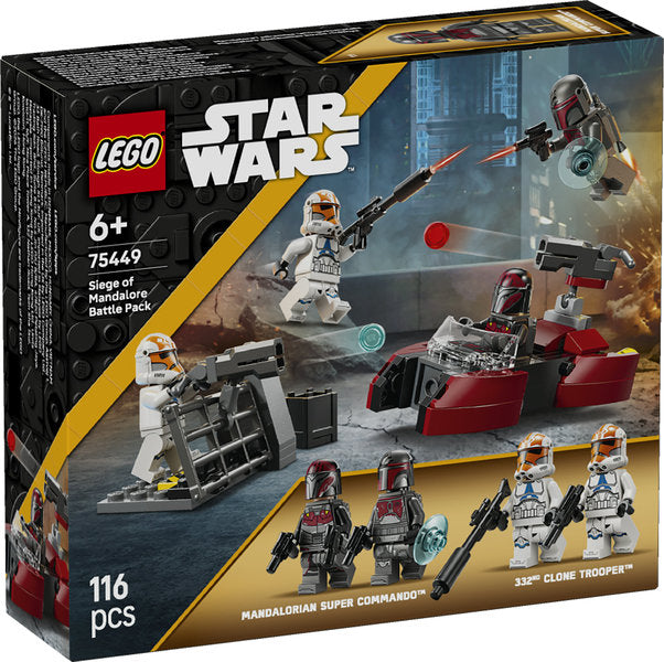 LEGO Star Wars 75449 battle pack assedio di mandalore