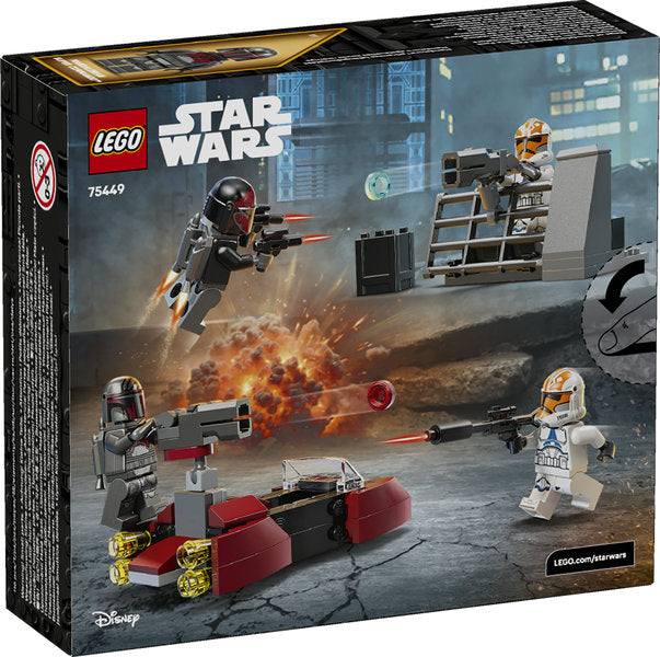 LEGO Star Wars 75449 battle pack assedio di mandalore