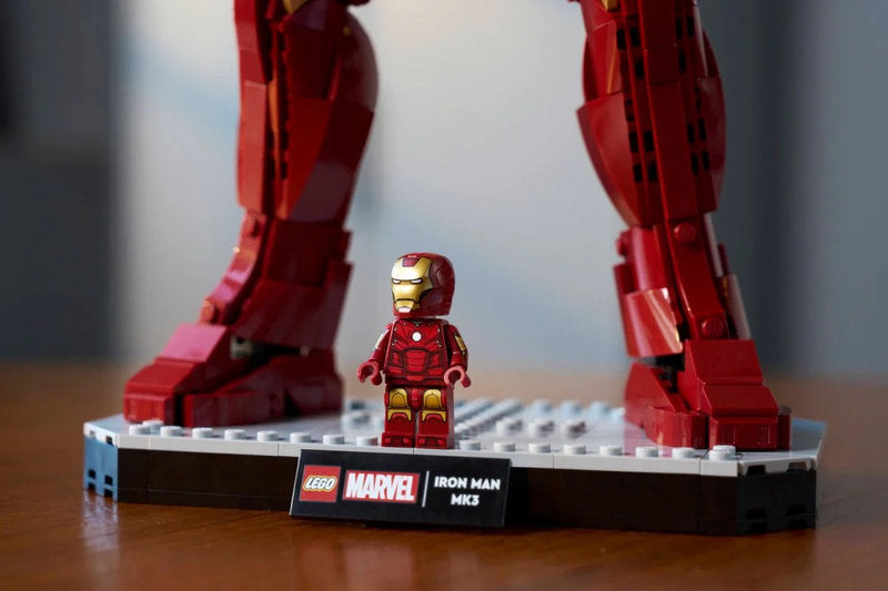Minifigures Super Heroes 76344 iron man mark 3 edizione del collezionista