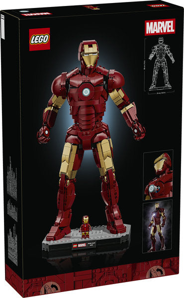 Minifigures Super Heroes 76344 iron man mark 3 edizione del collezionista