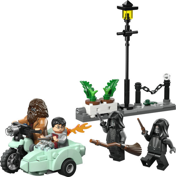 LEGO Harry Potter 76459 fuga da privet drive di hagrid™ e harry