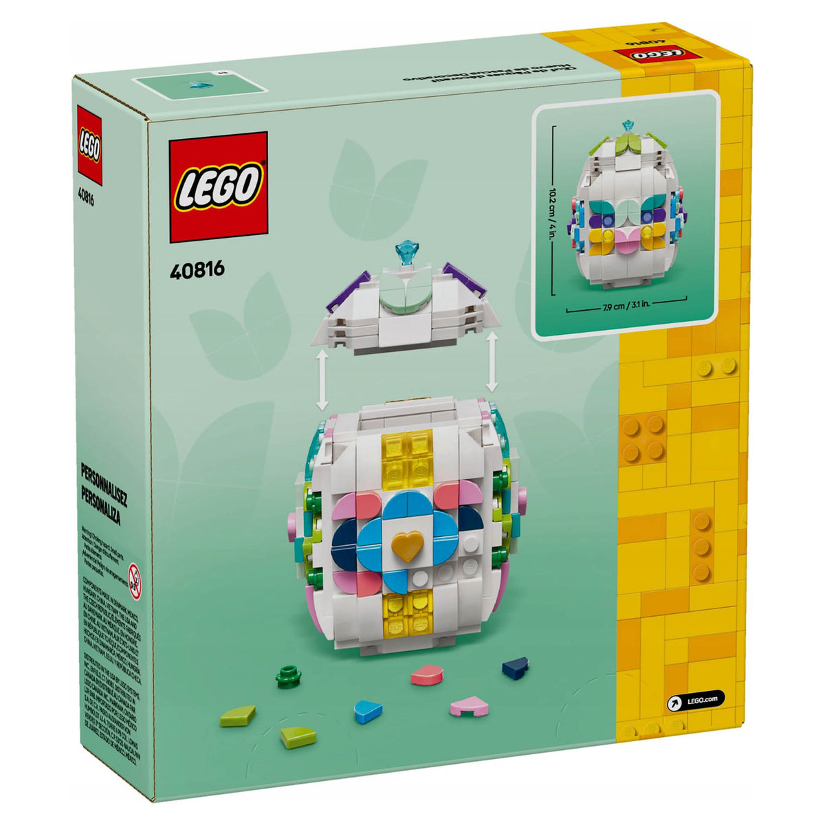 40816 uovo di pasqua decorativo