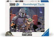 the mandalorian - puzzle 1000 pezzi