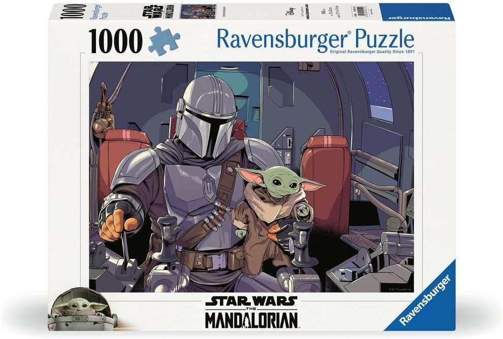 the mandalorian - puzzle 1000 pezzi