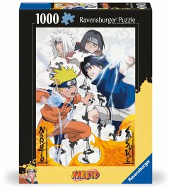 naruto vs sasuke - puzzle 1000 pezzi