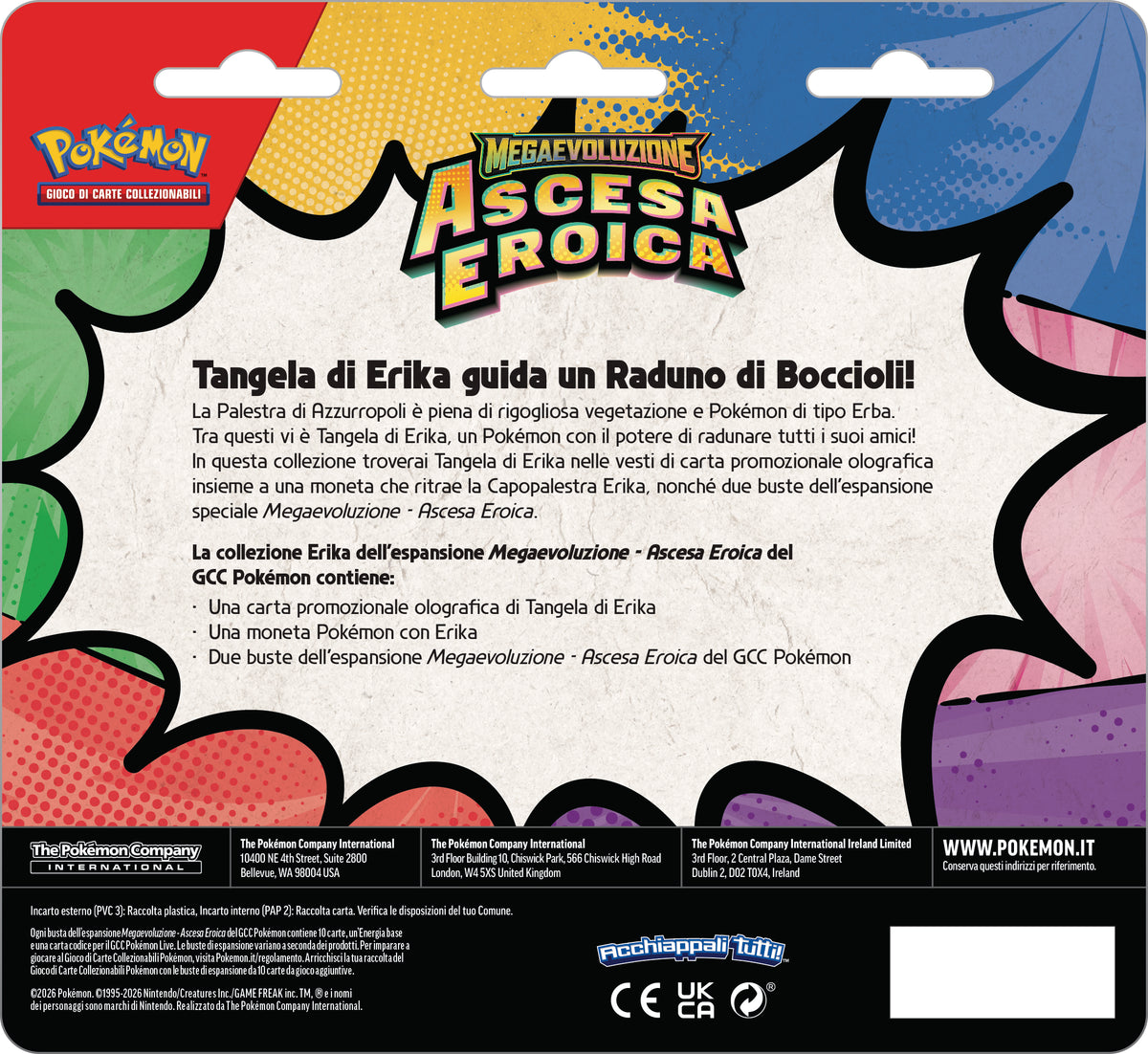 megaevouzione ascesa eroica - blister 2 bustine (ita) - collezione tangela di erika