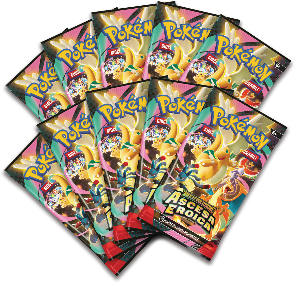 pokemon - megaevoluzione ascesa eroica - collezione con poster premium (ita) - mega lucario