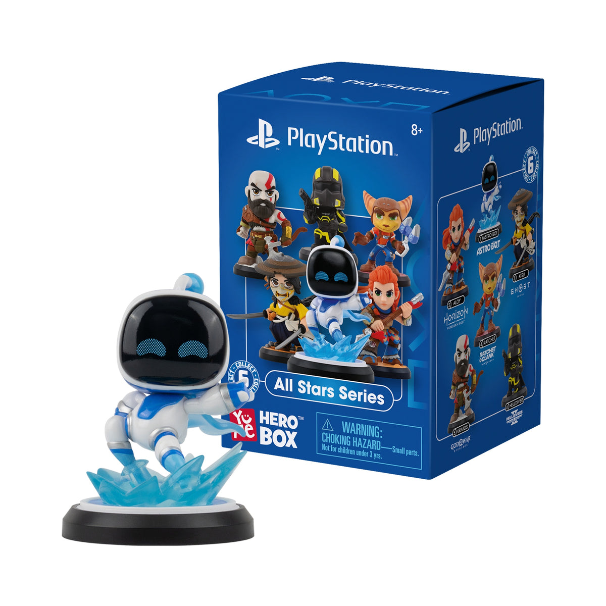 playstation - hero blind box - 1 personaggio assortito