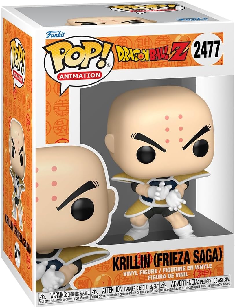 dragon ball z: krillin 9cm - funko pop! 2477