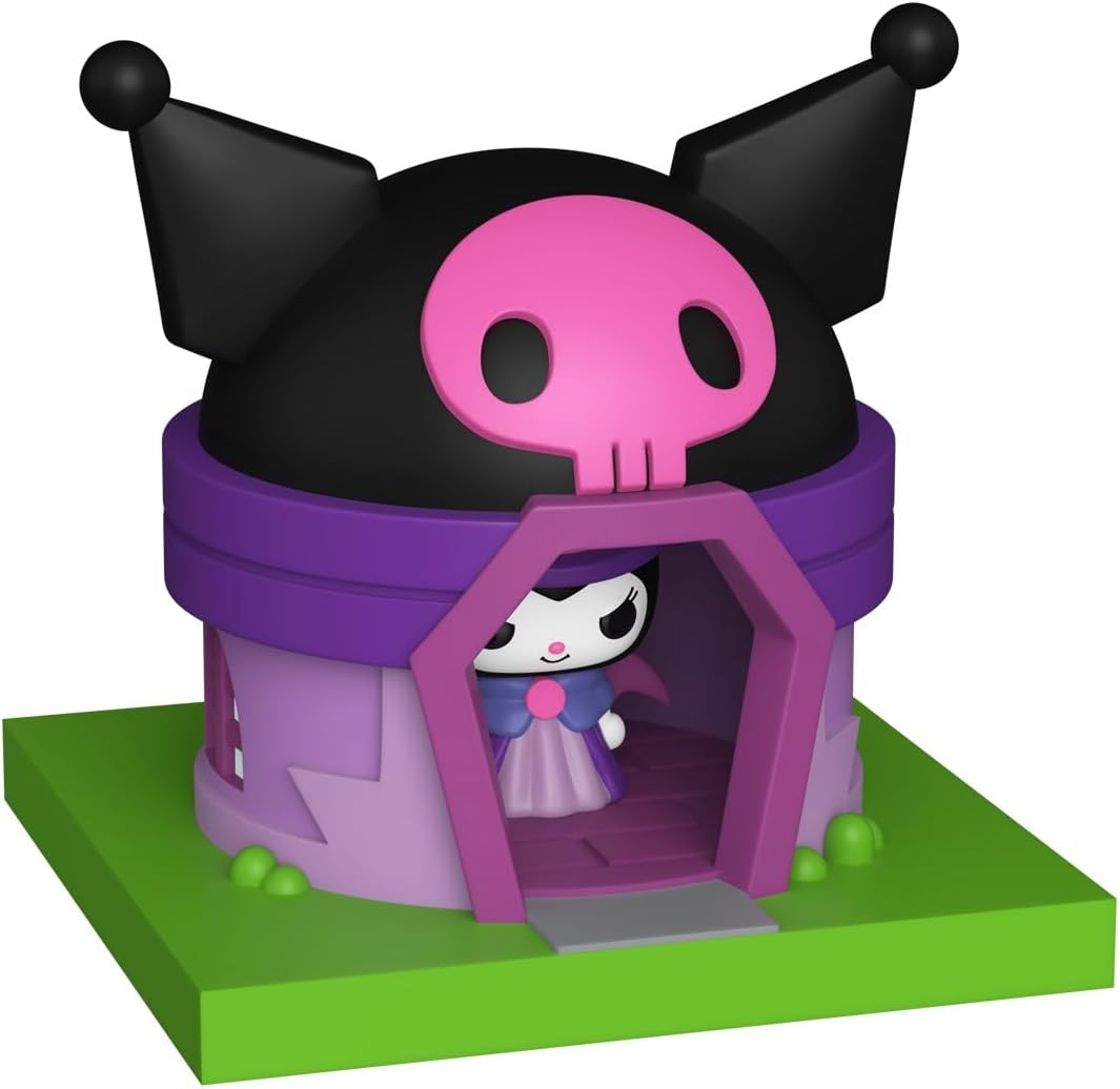 hello kitty: sanrio town - 3 personaggi assortiti - funko bitty pop town