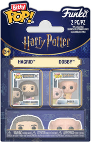 harry potter: hagrid & dobby - funko pop! bitty