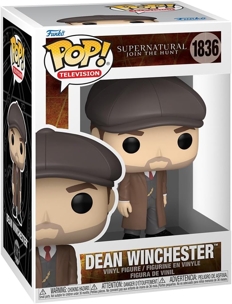supernatural - dean winchester 9cm - funko pop! 1836