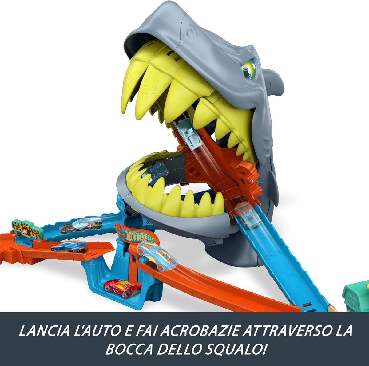 hot wheels - attacco del mega squalo