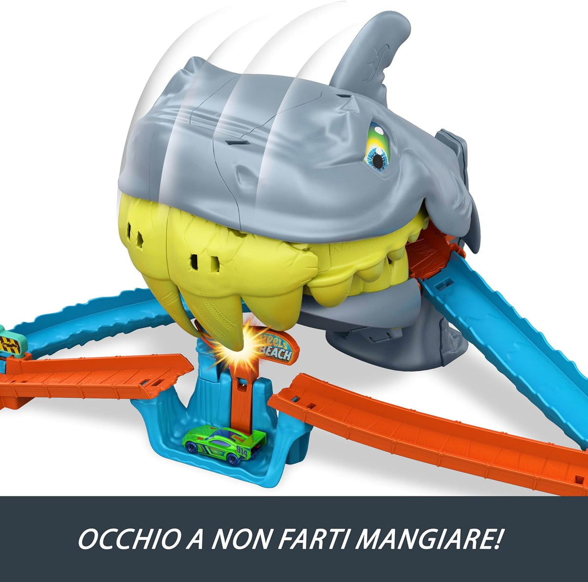 hot wheels - attacco del mega squalo