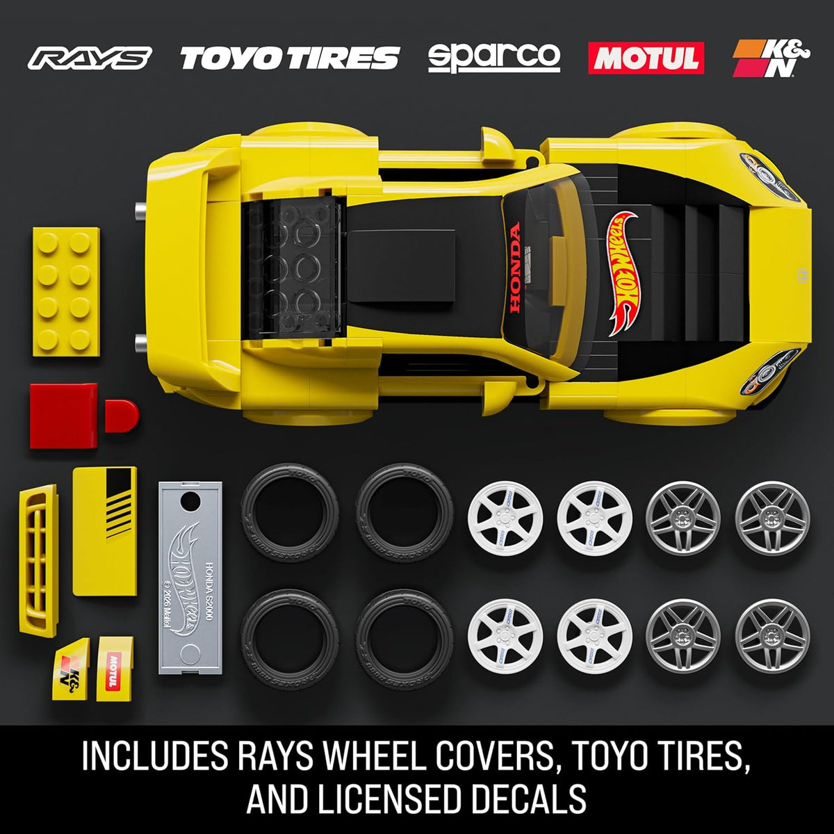 mattel brick shop hw honda s2000