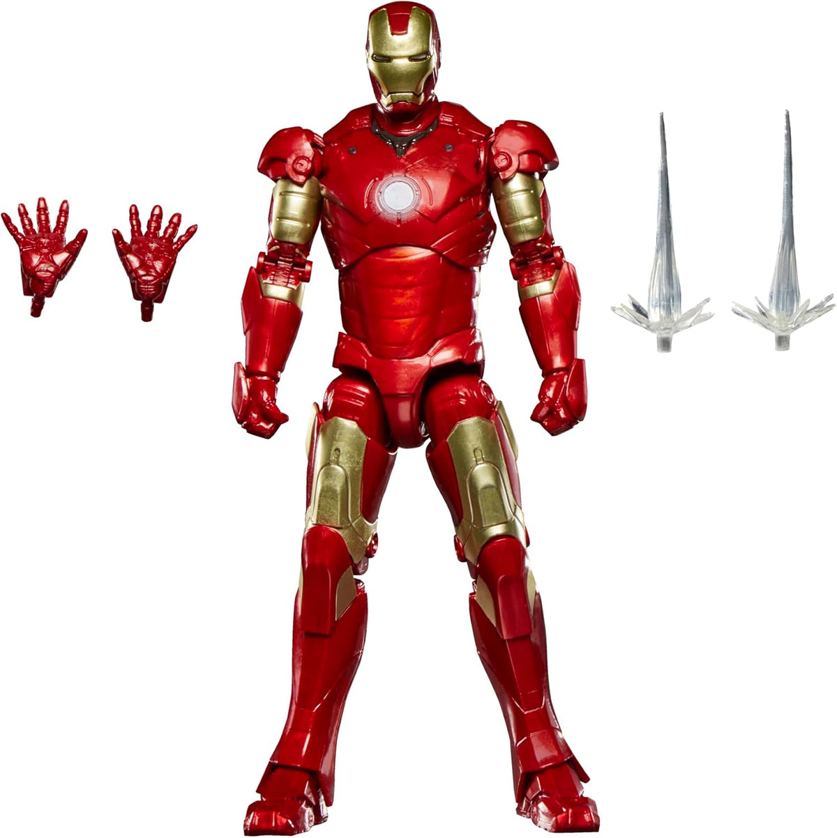 marvel legends series - iron man mark iii - action figure 15cm