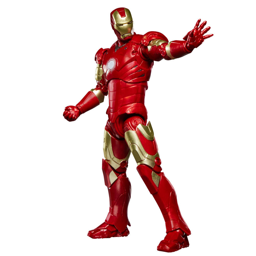 marvel legends series - iron man mark iii - action figure 15cm