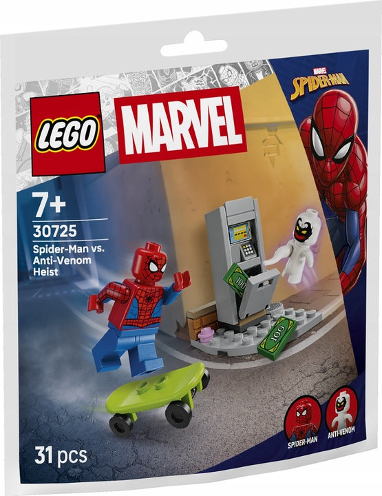 LEGO Super Heroes 30725 rapina: spider-man contro anti-venom
