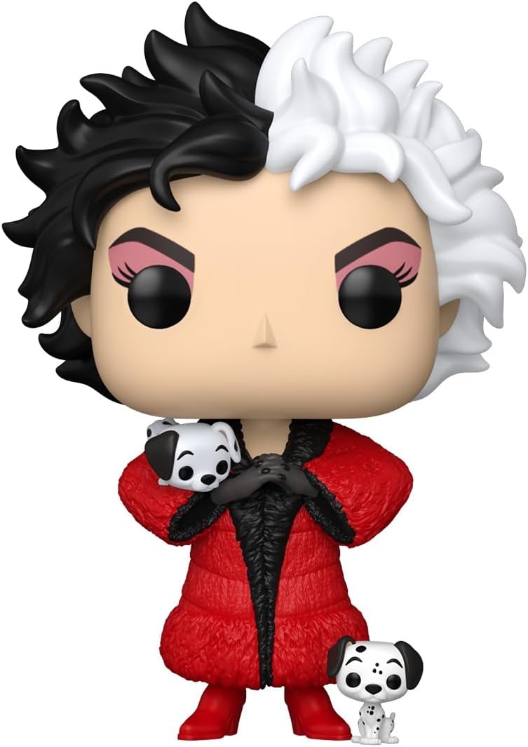 disney 101 dalmatians - cruella de vil (1996) 9cm - funko pop! 1662