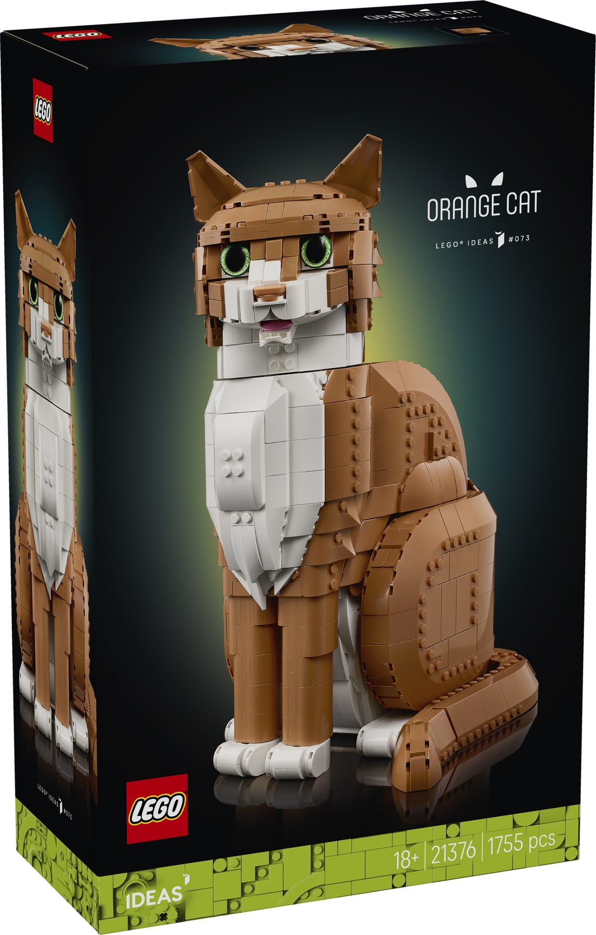 LEGO Ideas 21376 gatto soriano