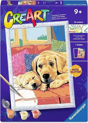 creart - serie d - amore di cagnolini