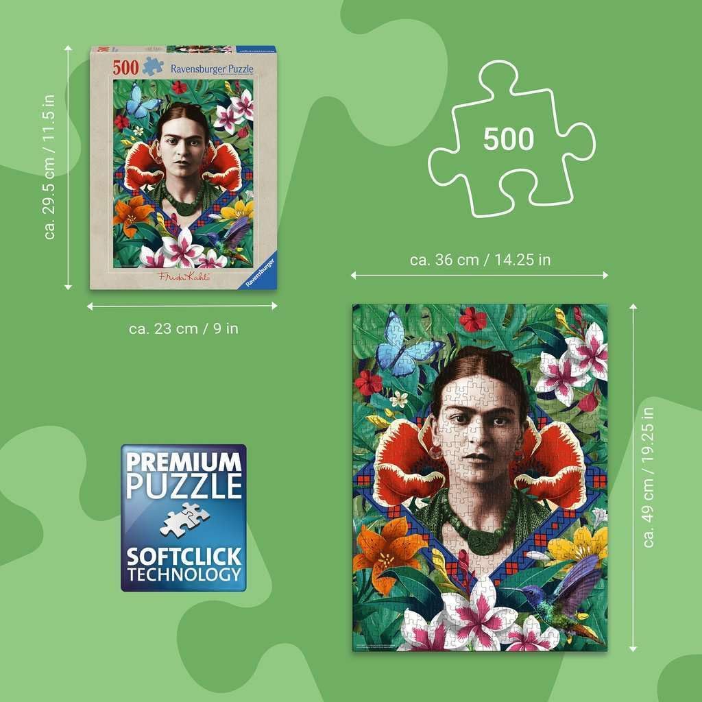 frida khalo - puzzle 500 pezzi