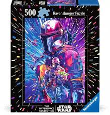star wars - the mandalorian - puzzle 500 pezzi