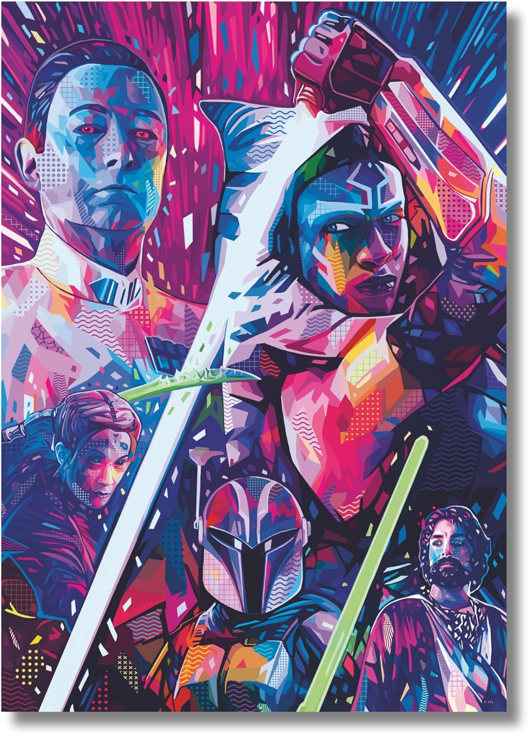 star wars - ahsoka - puzzle 500 pezzi