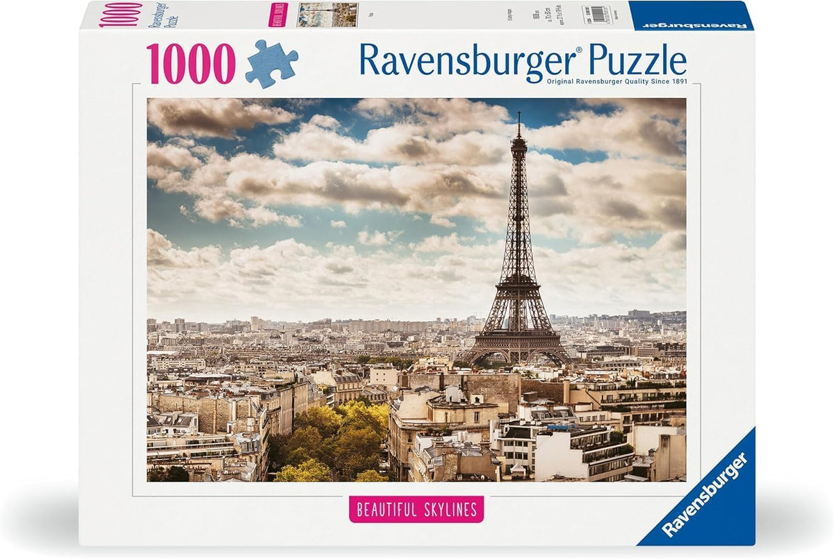 parigi - beautiful skyline - puzzle 1000 pezzi