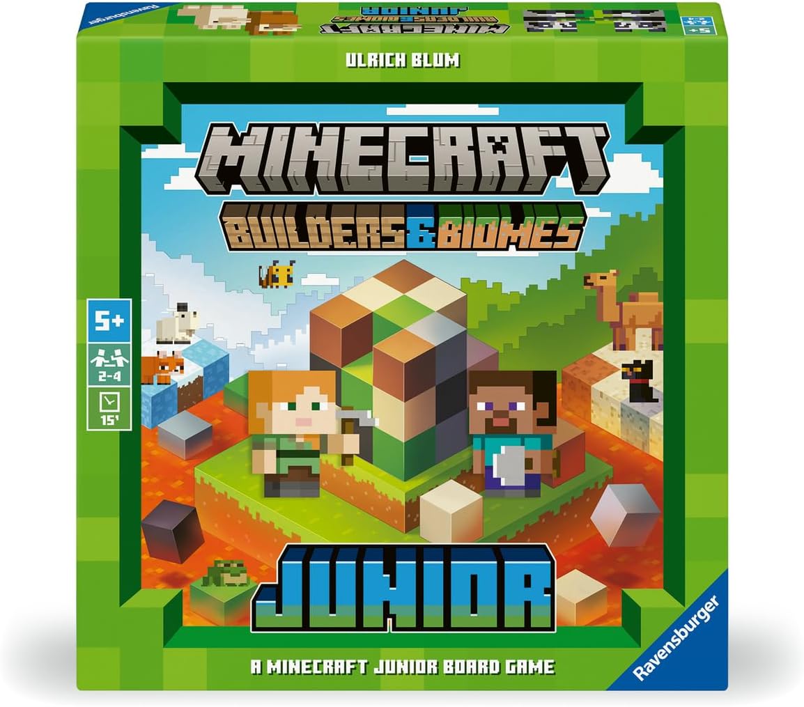 minecraft junior - gioco da tavolo