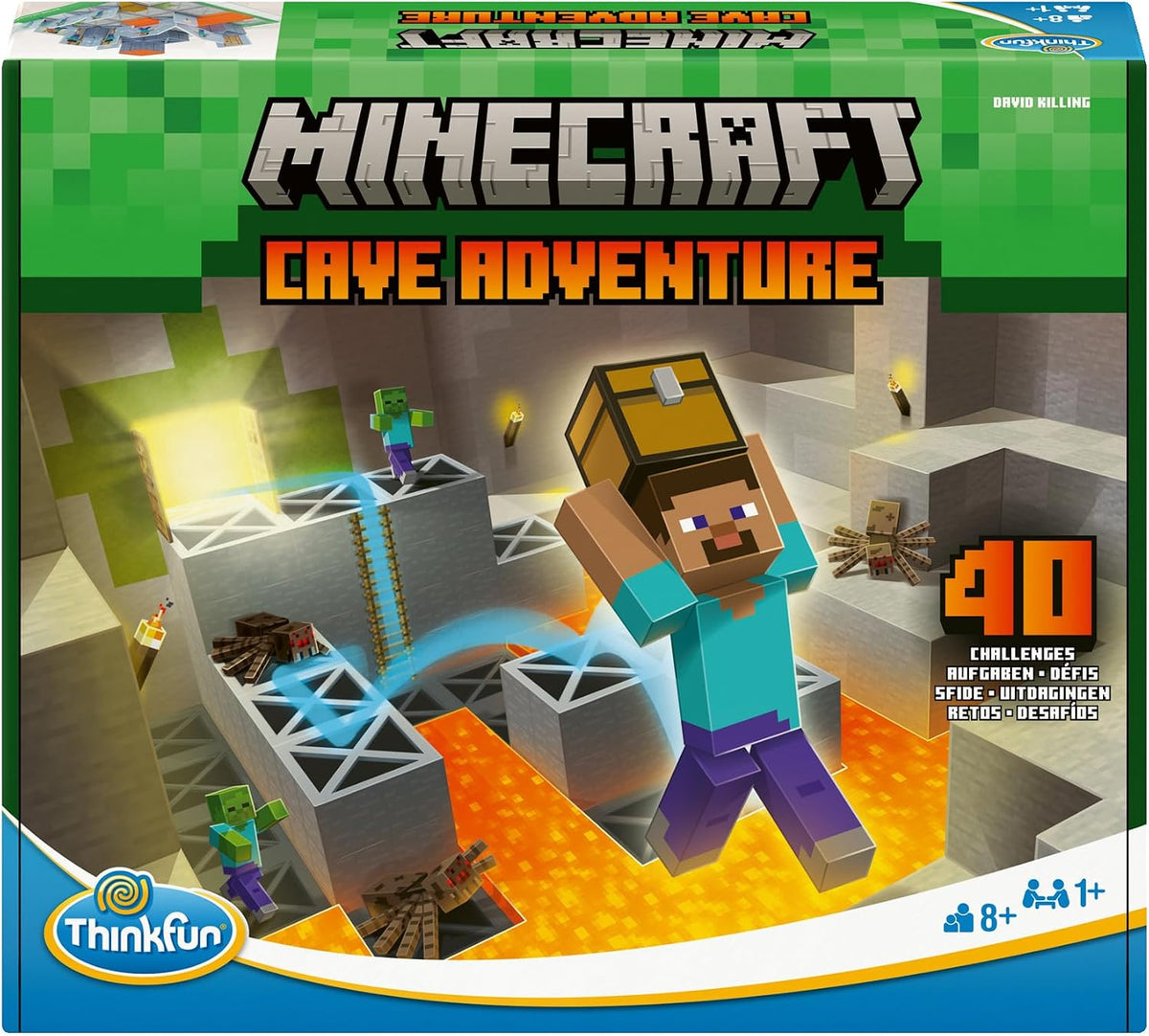 minecraft - cave adventure - rompicapo 40 sfide