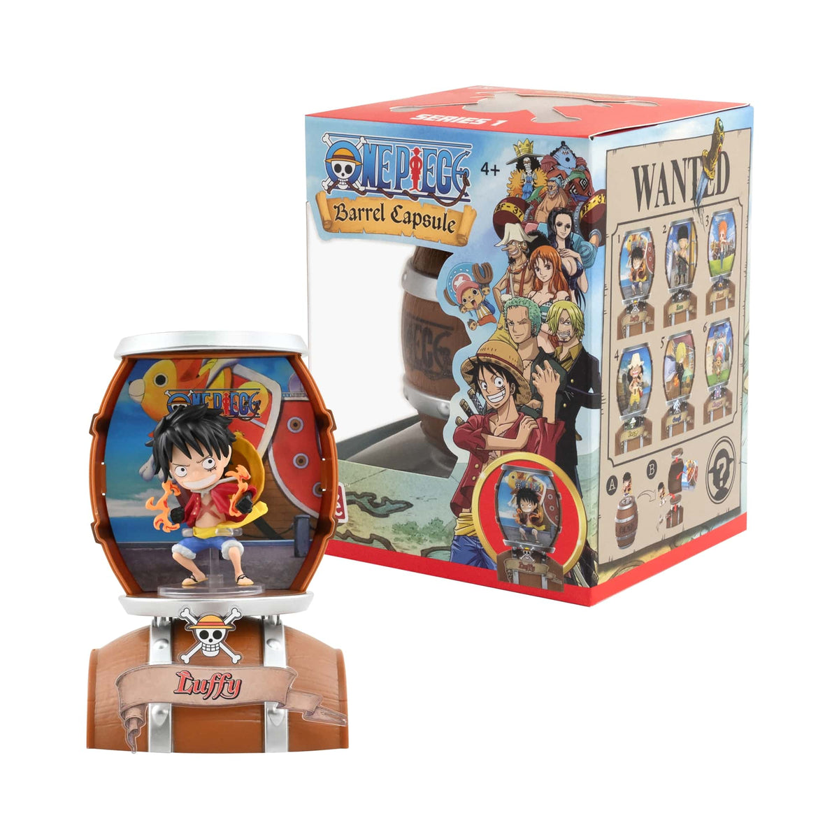 one piece - barrel capsule blind box - 1 personaggio assortito