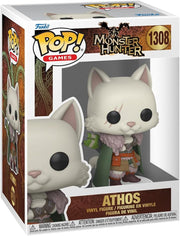 monster hunter wilds: athos 9 cm - funko pop! 1308