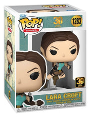 tomb raider 30th anniversary: lara croft 9 cm - funko pop! 1283