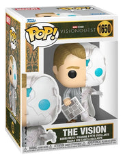 marvel vision quest: the vision (split) 9 cm - funko pop! 1650