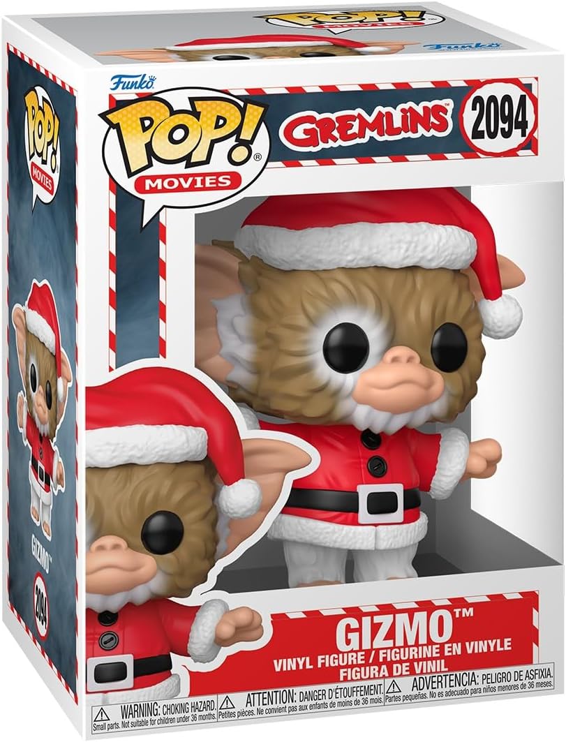 gremlins - gizmo (holiday) 9cm - funko pop! 2094