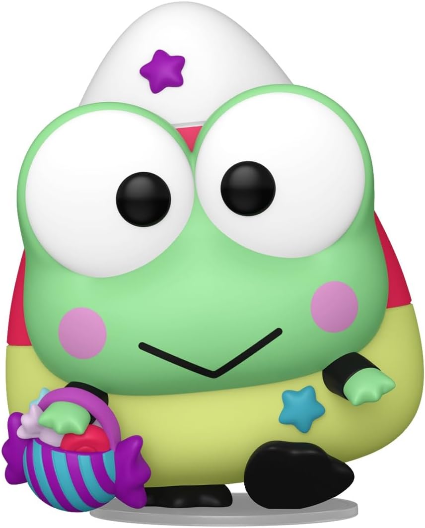 hello kitty and friends - keroppi spooky (glow in the dark) 9cm - funko pop! 157