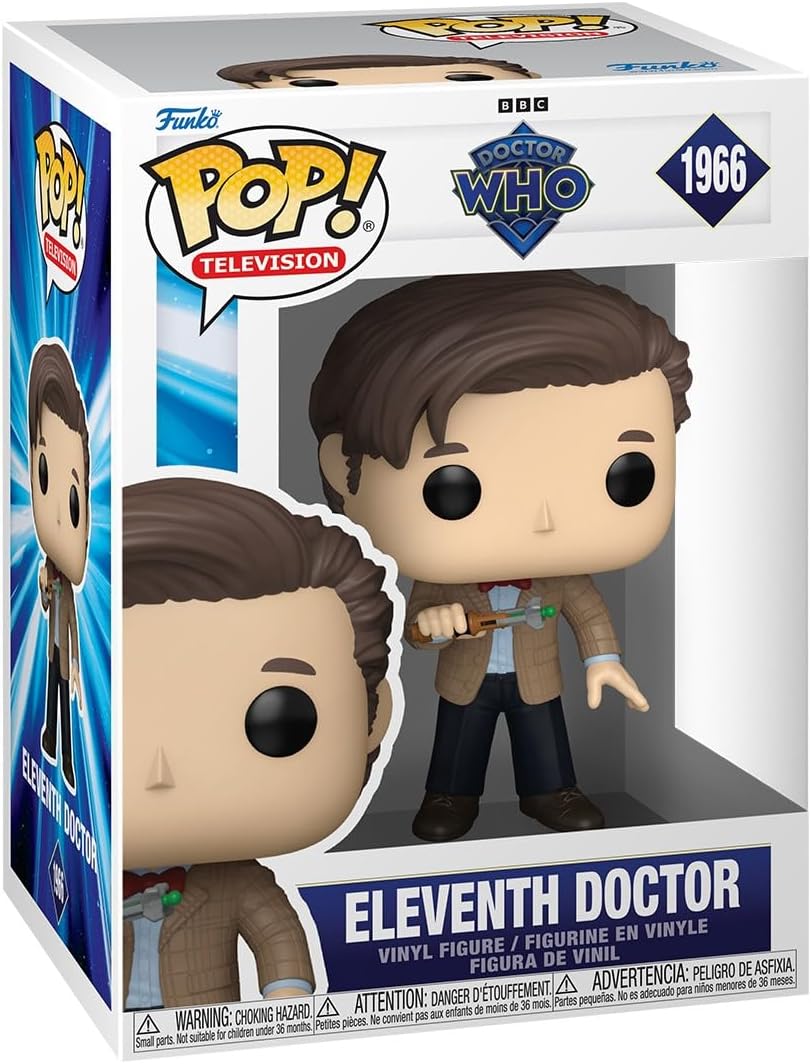 doctor who: eleventh doctor 9 cm - funko pop! 1966