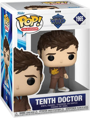 doctor who: tenth doctor 9 cm - funko pop! 1965