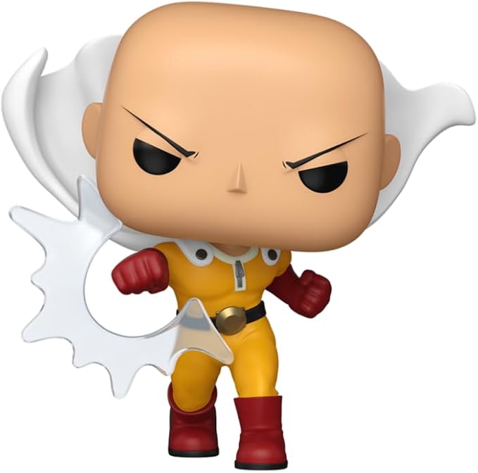 one punch-man: saitama (punching) 9 cm - funko pop! 2531