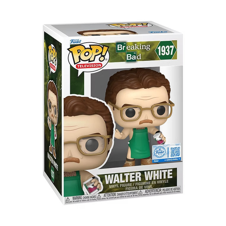 breaking bad: walt in apron 9 cm - funko pop! 1937